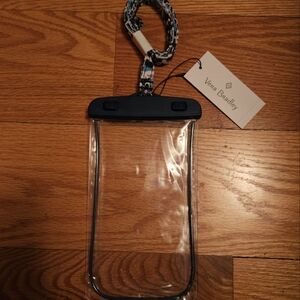 Vera Bradley Clear Waterproof Phone Pouch NWT